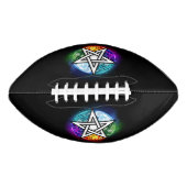 Wiccaanpentagram American Football (Voorkant)