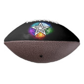 Wiccaanpentagram American Football (Gedraaid 270)