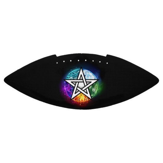 Wiccaanpentagram American Football (Paneel)