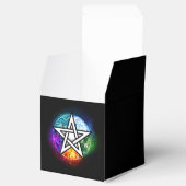 Wiccaanpentagram Bedankdoosjes (Geopend)