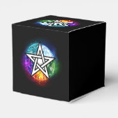 Wiccaanpentagram Bedankdoosjes (Achterkant)