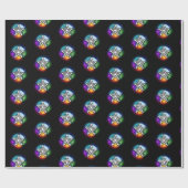 Wiccaanpentagram Cadeaupapier (Vlak)