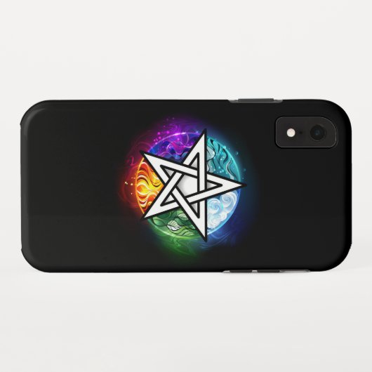 Wiccaanpentagram Case-Mate iPhone Case (Achterkant (horizontaal))