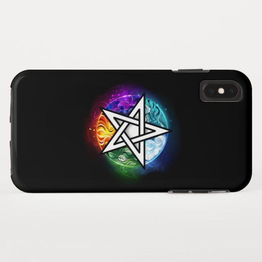 Wiccaanpentagram Case-Mate iPhone Case (Achterkant (horizontaal))