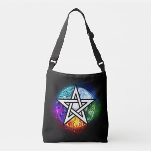 Wiccaanpentagram Crossbody Tas