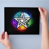 Wiccaanpentagram Flyer (Hand)