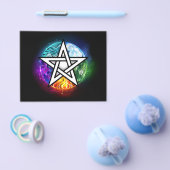 Wiccaanpentagram Flyer (Enkel)