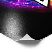 Wiccaanpentagram Foto Afdruk (Hoek)