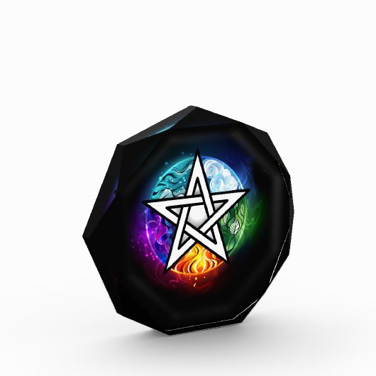 Wiccaanpentagram Fotoblokken (Links)