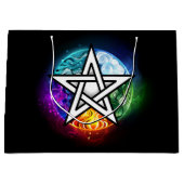 Wiccaanpentagram Groot Cadeauzakje (Voorkant)