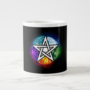 Wiccaanpentagram Grote Koffiekop