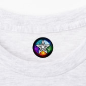 Wiccaanpentagram Labels (Aangebracht)