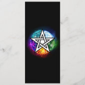 Wiccaanpentagram Menu (Voorkant)