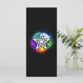 Wiccaanpentagram Menu (Staand voorkant)