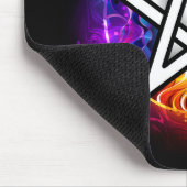 Wiccaanpentagram Muismat (Hoek)