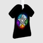Wiccaanpentagram Ornament (voorkant)