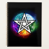 Wiccaanpentagram Planner (Voorkant)