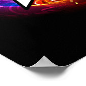 Wiccaanpentagram Poster (Hoek)