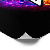 Wiccaanpentagram Poster (Hoek)