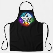 Wiccaanpentagram Schort (Voorkant)