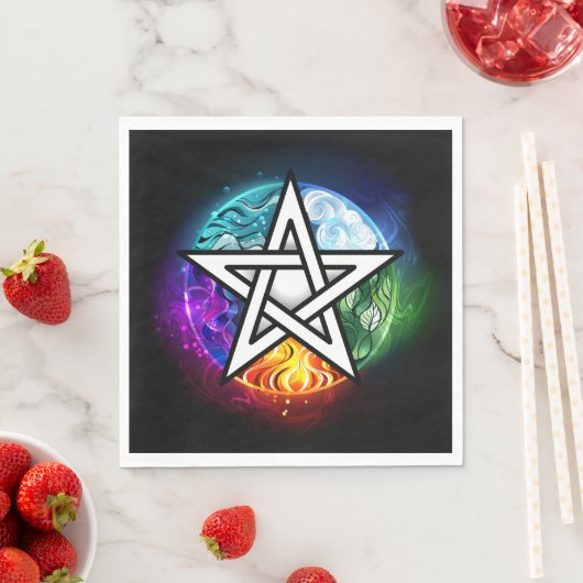 Wiccaanpentagram Servet (Insitu)