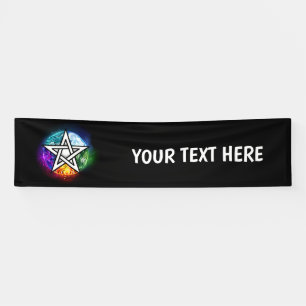 Wiccaanpentagram Spandoek