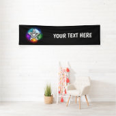 Wiccaanpentagram Spandoek (Insitu)