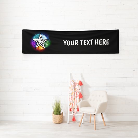 Wiccaanpentagram Spandoek (Insitu)