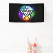 Wiccaanpentagram Spandoek (Insitu)