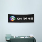 Wiccaanpentagram Spandoek (Beurs)