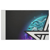 Wiccaanpentagram Stof (Fat Quarter)