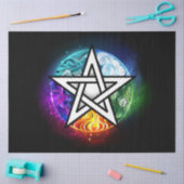 Wiccaanpentagram Tissuepapier (Craft)