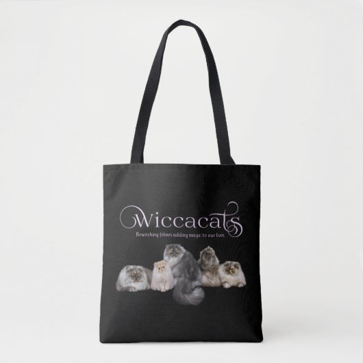 WiccaCats-canvas tas (Voorkant)