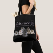 WiccaCats-canvas tas (Dichtbij)