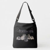 WiccaCats GROTE canvas tas (Voorkant)