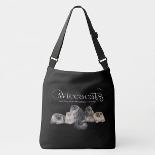 WiccaCats GROTE canvas tas