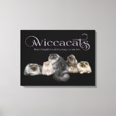 WiccaCats kunstcanvas Canvas Afdruk (Voorkant)