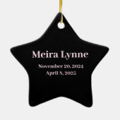 WiccaCats Meira star ornament