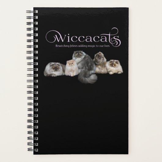 WiccaCats spiraalplanner Planner (Voorkant)