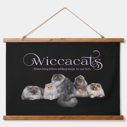 WiccaCats tapijt Hangend Wandkleed (Voorkant)