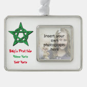 Wiccan Baby's First Yule Keepomwille Ornament (Voorkant)