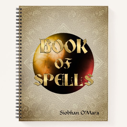 Wiccan Book of Spells Journal Notitieboek (Voorkant)