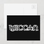 Wiccan Briefkaart (Voorkant / Achterkant)