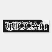 Wiccan Bumpersticker (Voorkant)