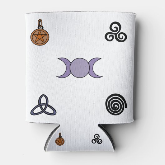 Wiccan- en Pagan-symbolen Blikjeskoeler (Voorkant)