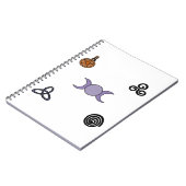 Wiccan- en Pagan-symbolen Notitieboek (Linkerzijde)