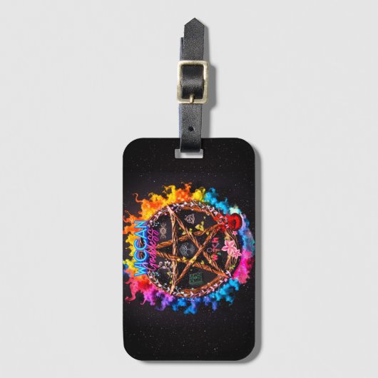 Wiccan Goddess Bagagelabel (Voorkant (verticaal))