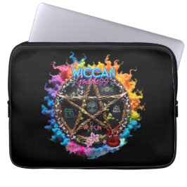 Wiccan Goddess Laptop Sleeve