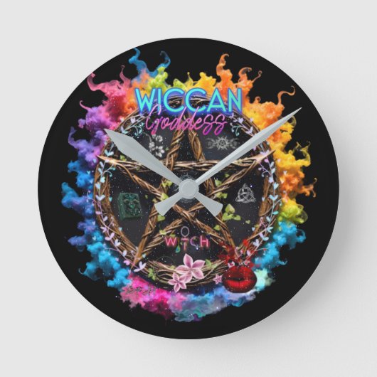 Wiccan Goddess Ronde Klok (Voorkant)