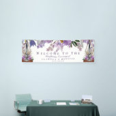 Wiccan Handfasting Rite of Union Paars Floral Spandoek (Beurs)